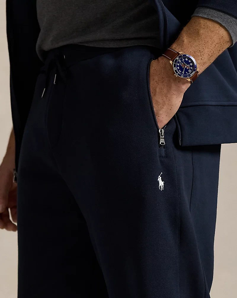 Double-Knit Mesh Jogger Pant