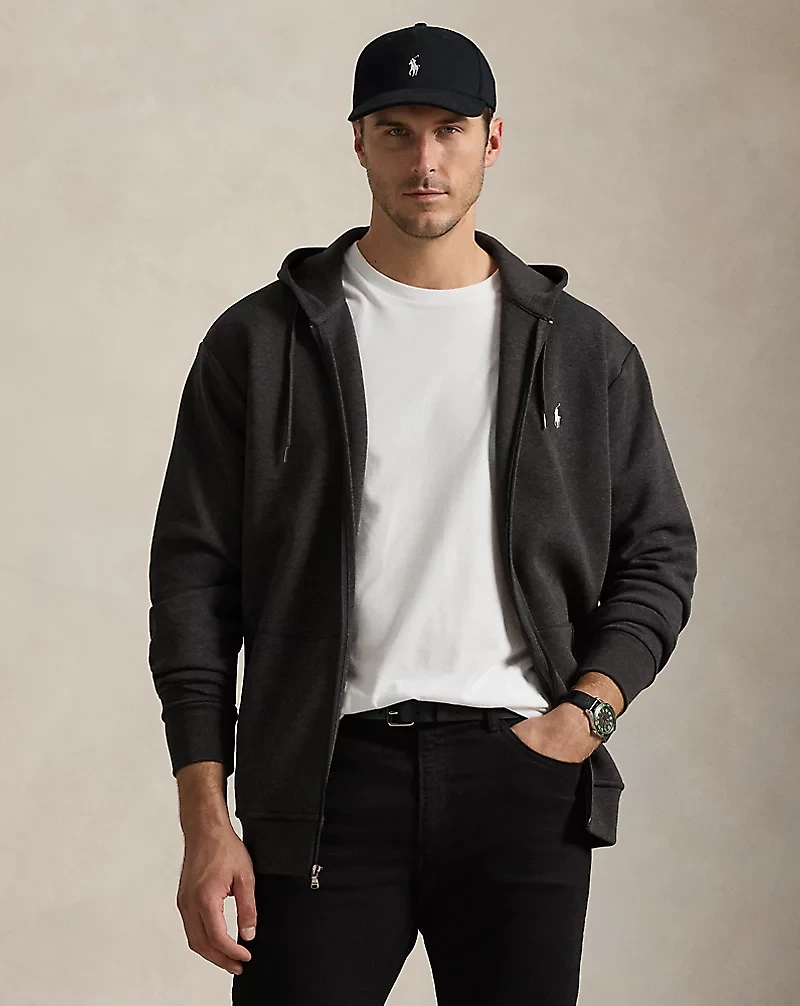 Double-Knit Full-Zip Hoodie