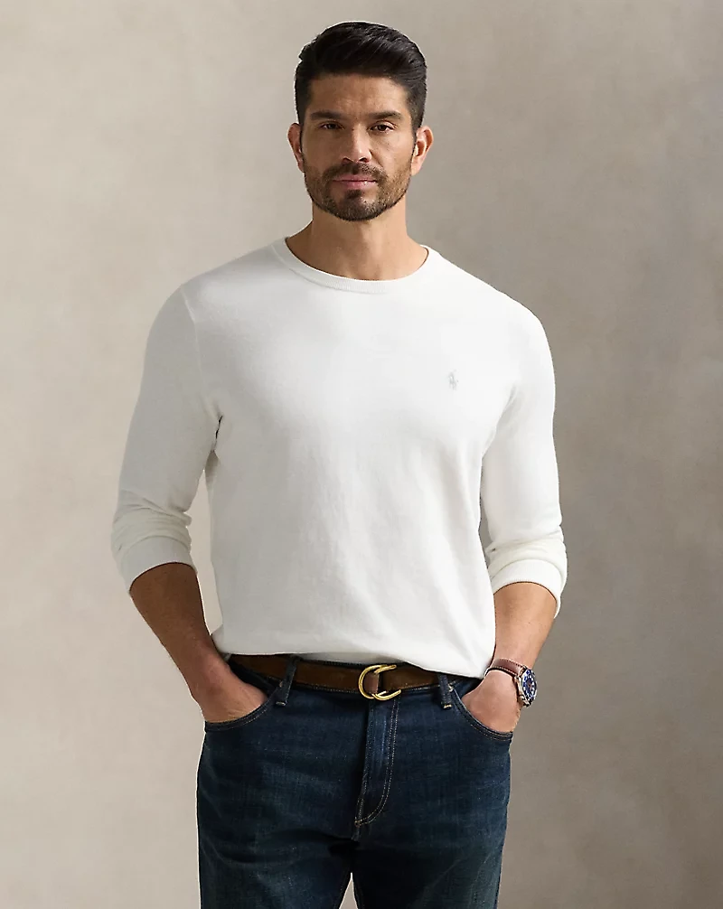 Cotton Crewneck Sweater