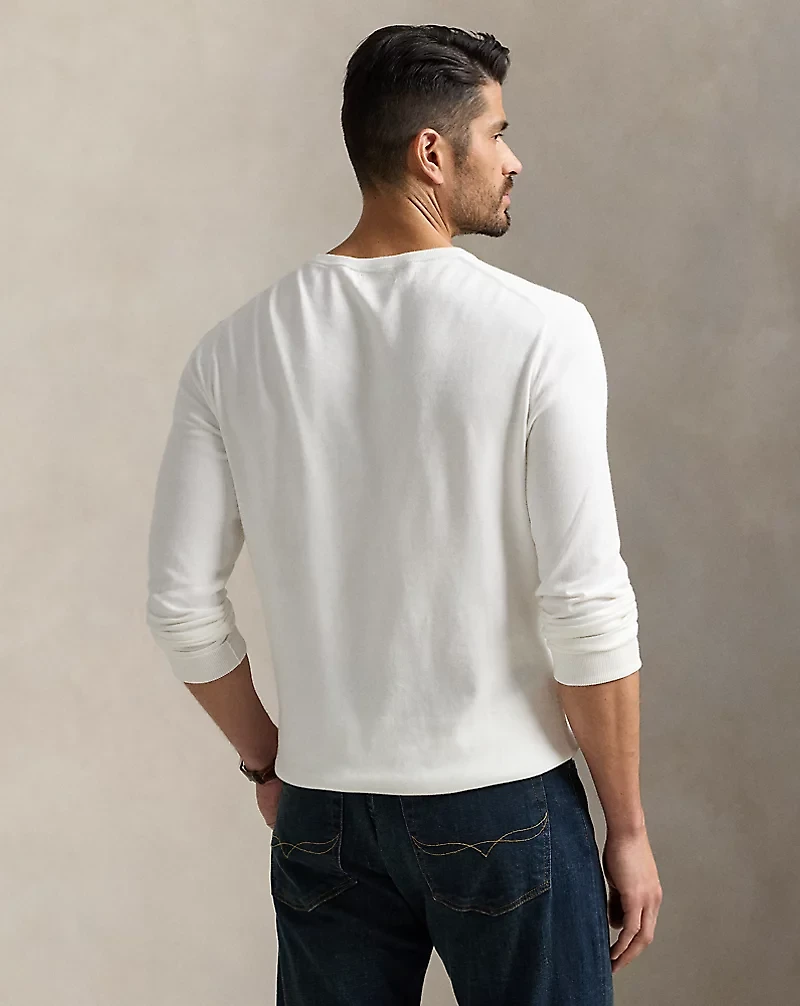 Cotton Crewneck Sweater
