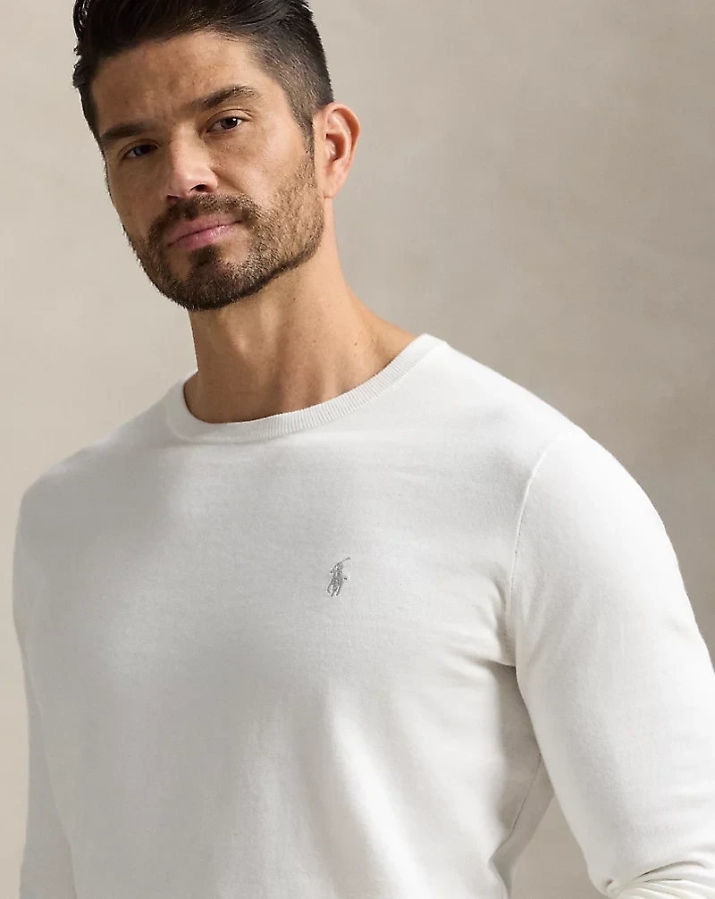 Cotton Crewneck Sweater