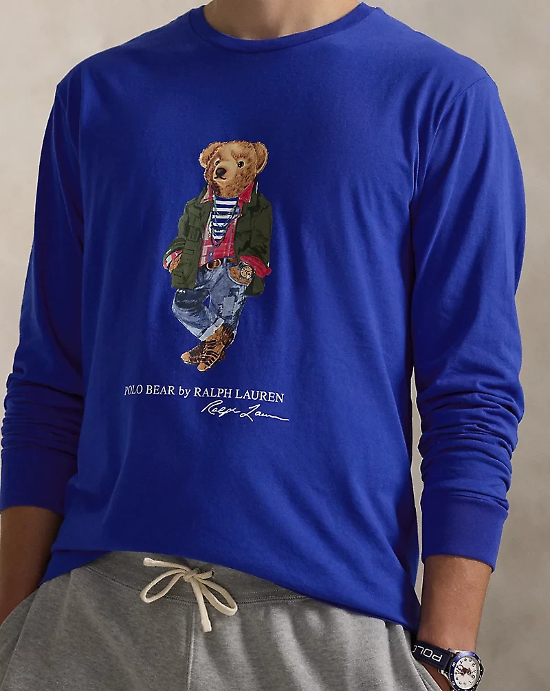 Polo Bear Jersey Long-Sleeve T-Shirt