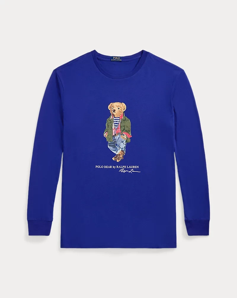 Polo Bear Jersey Long-Sleeve T-Shirt