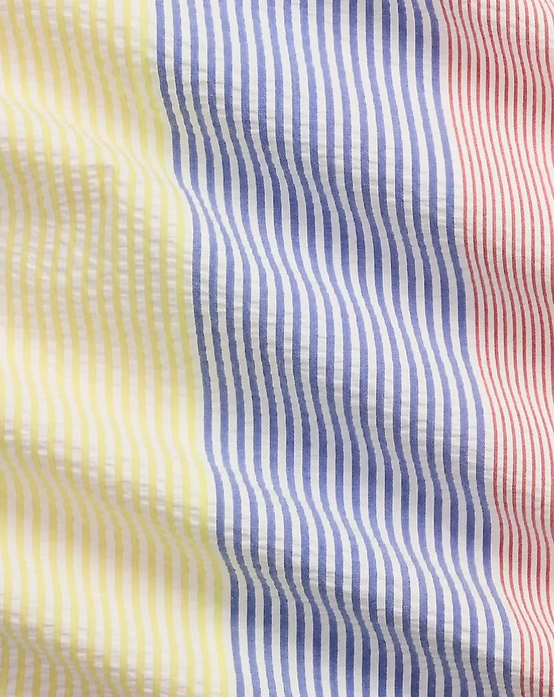 Striped Seersucker Shirt