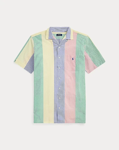 Striped Seersucker Shirt