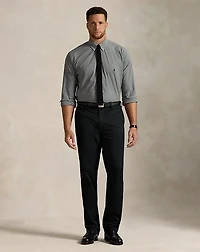 Gingham Stretch Poplin Shirt