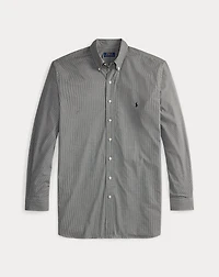Gingham Stretch Poplin Shirt