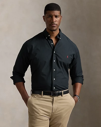 Stretch Poplin Shirt