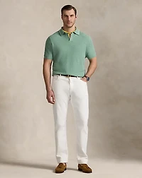 Textured Cotton-Linen Sweater