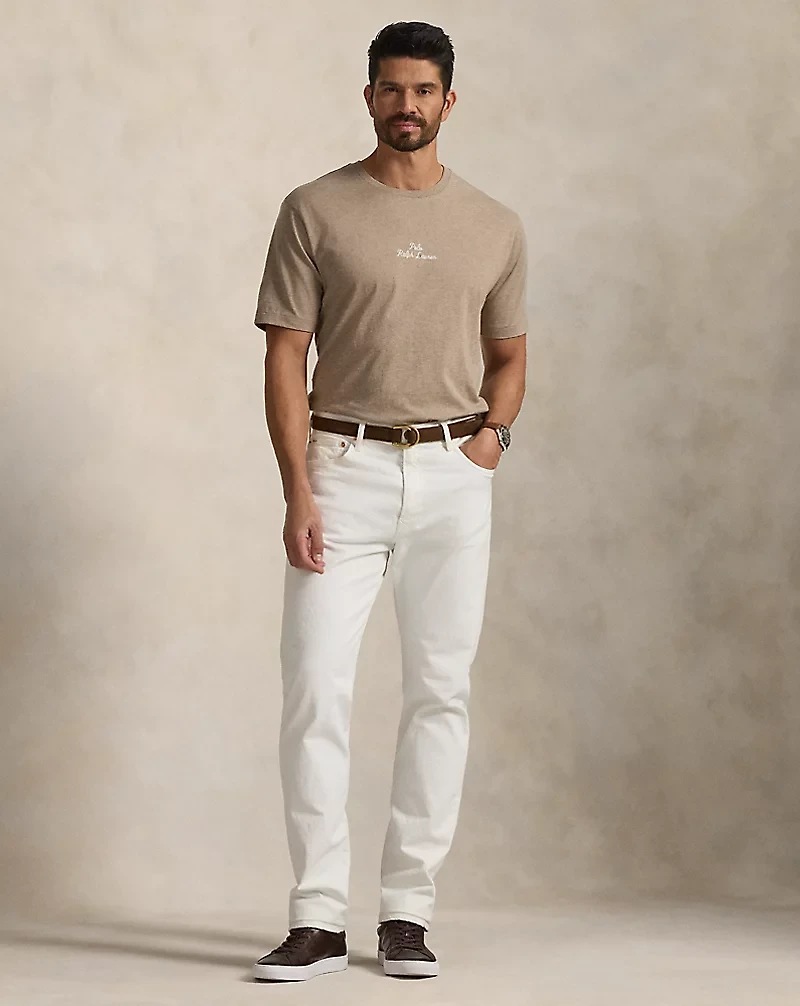 Embroidered-Logo Jersey T-Shirt