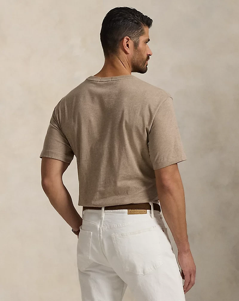 Embroidered-Logo Jersey T-Shirt