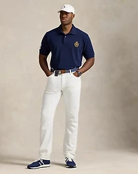 Triple-Pony Mesh Polo Shirt