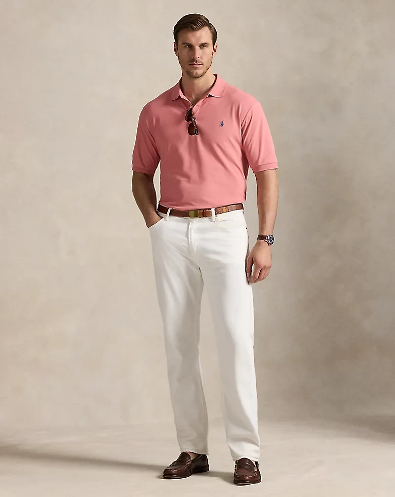 Stretch Mesh Polo Shirt