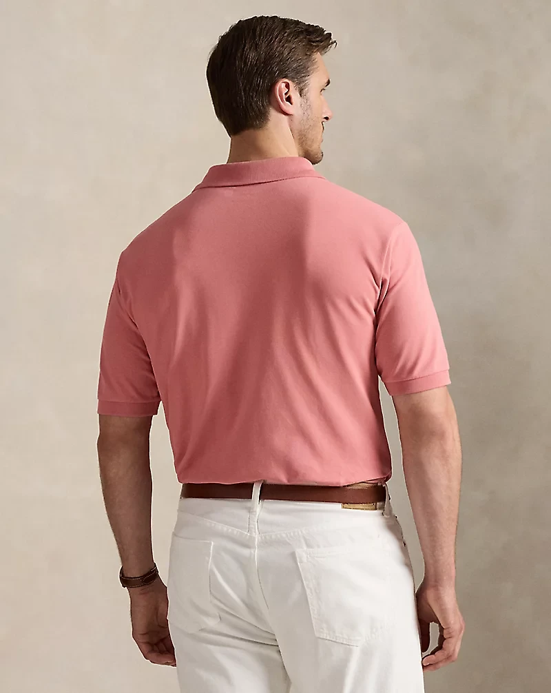 Stretch Mesh Polo Shirt