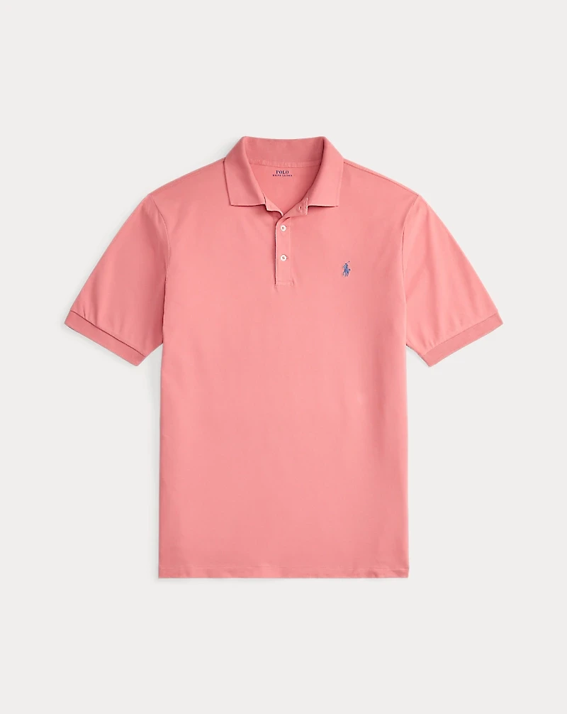 Stretch Mesh Polo Shirt