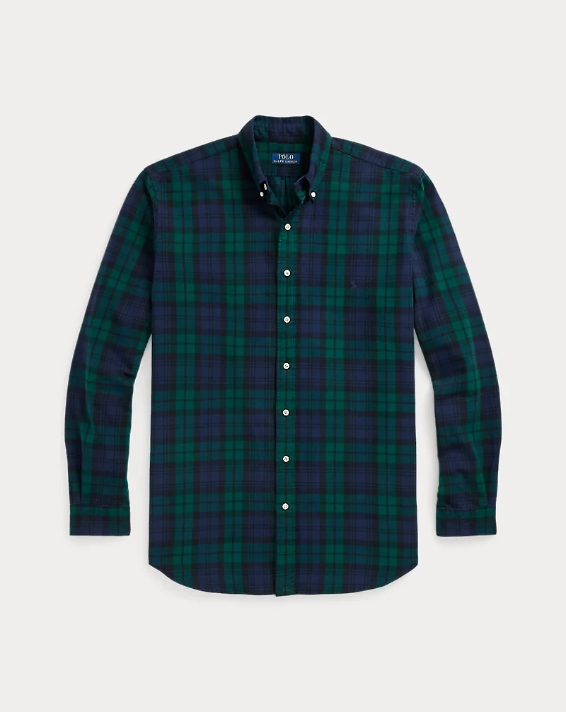Plaid Oxford Shirt
