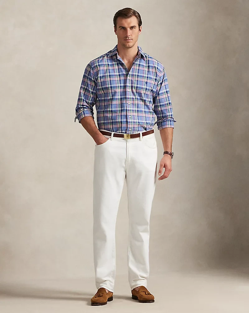 Plaid Oxford Shirt