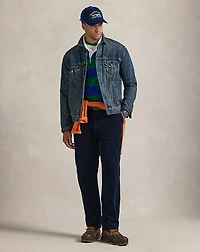 Classic Fit Pleated Corduroy Pant