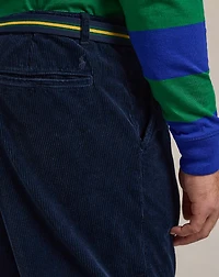 Classic Fit Pleated Corduroy Pant