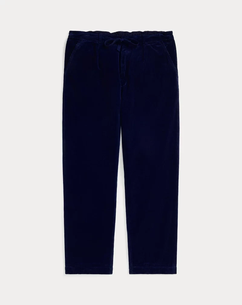 Classic Fit Pleated Corduroy Pant