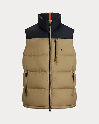 The Gorham Color-Blocked Down Vest