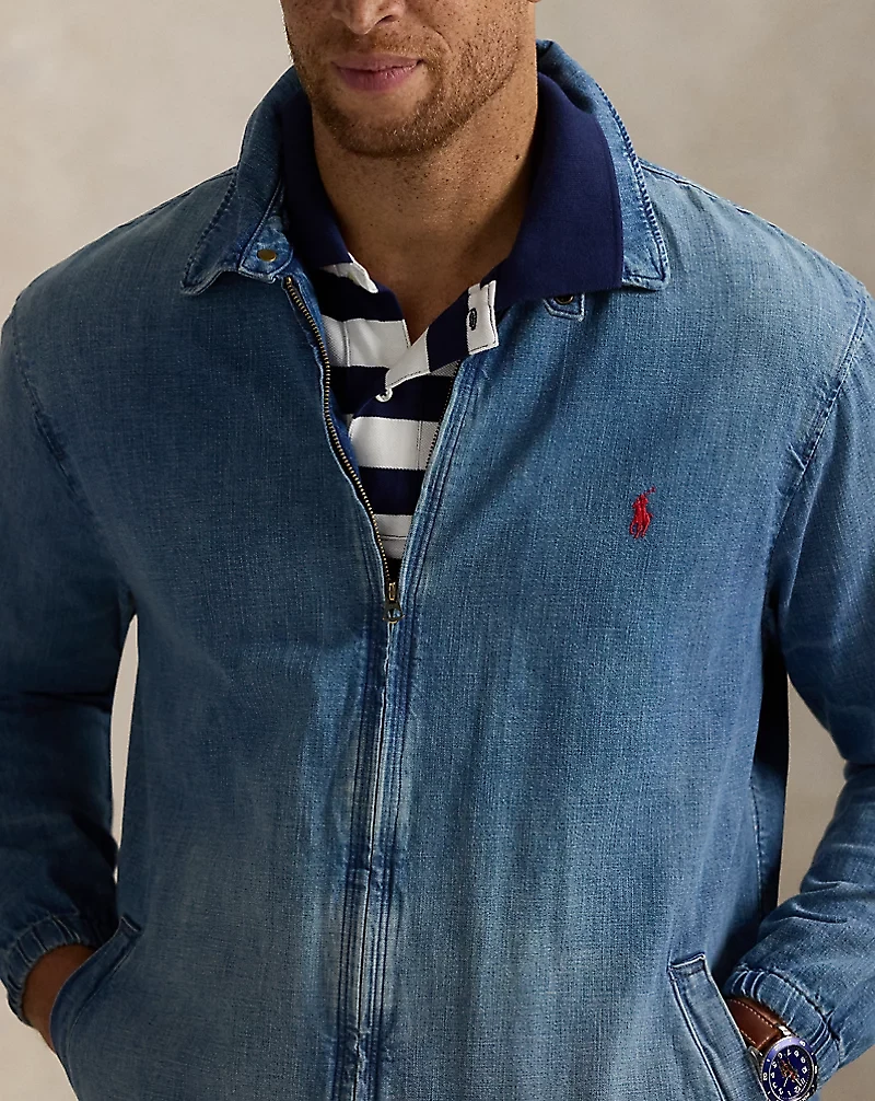 The Bayport Indigo-Dyed Denim Jacket