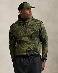 Palm-Camo Double-Knit Hoodie
