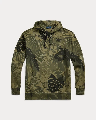 Palm-Camo Double-Knit Hoodie