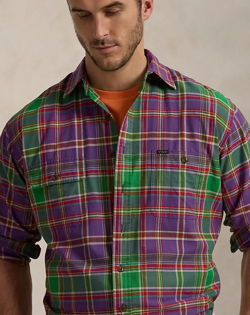 Plaid Oxford Workshirt