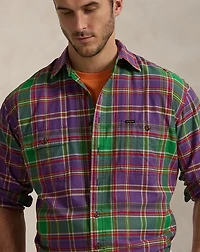 Plaid Oxford Workshirt