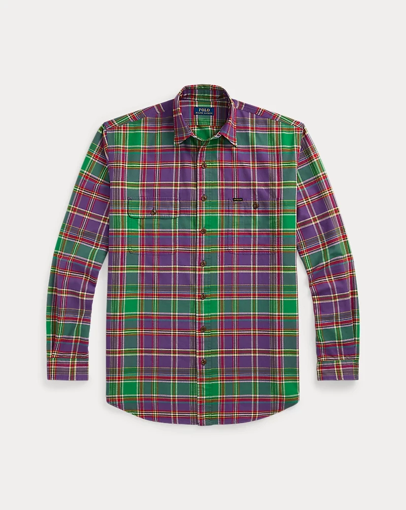 Plaid Oxford Workshirt