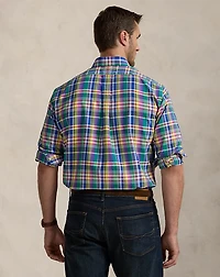 Plaid Performance Oxford Shirt