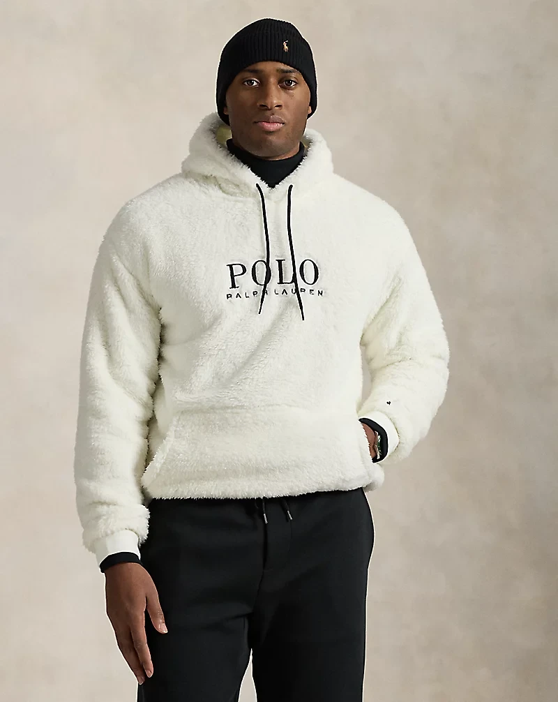 Logo Pile Fleece Hoodie