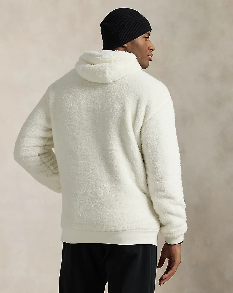 Logo Pile Fleece Hoodie
