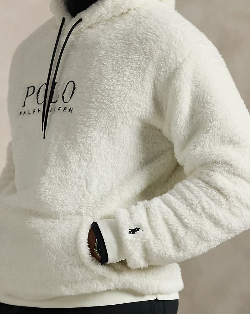 Logo Pile Fleece Hoodie