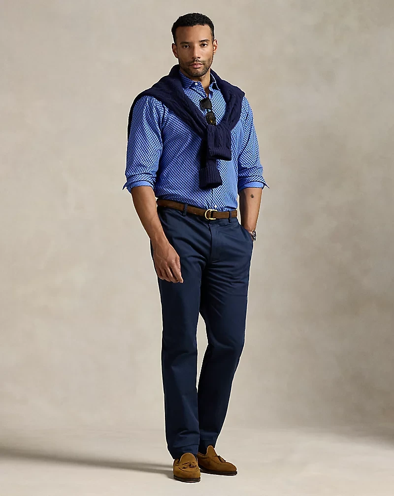Polo Pony Stretch Poplin Shirt