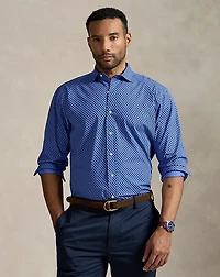Polo Pony Stretch Poplin Shirt