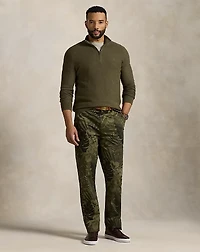 Stretch Classic Fit Palm-Camo Chino Pant