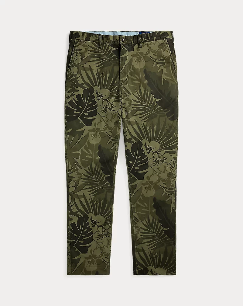 Stretch Classic Fit Palm-Camo Chino Pant