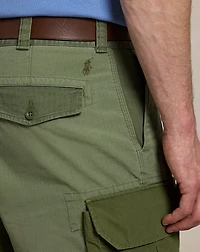 Gellar Relaxed Fit Patchwork Cargo Short