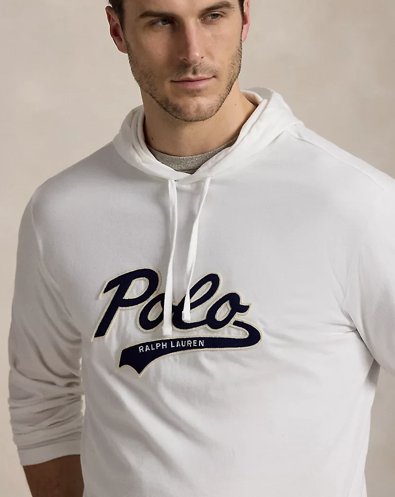 Logo Jersey Hooded T-Shirt