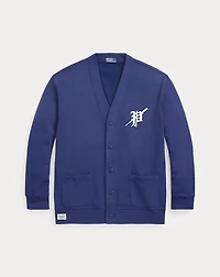 Rowing-Patch Fleece Cardigan