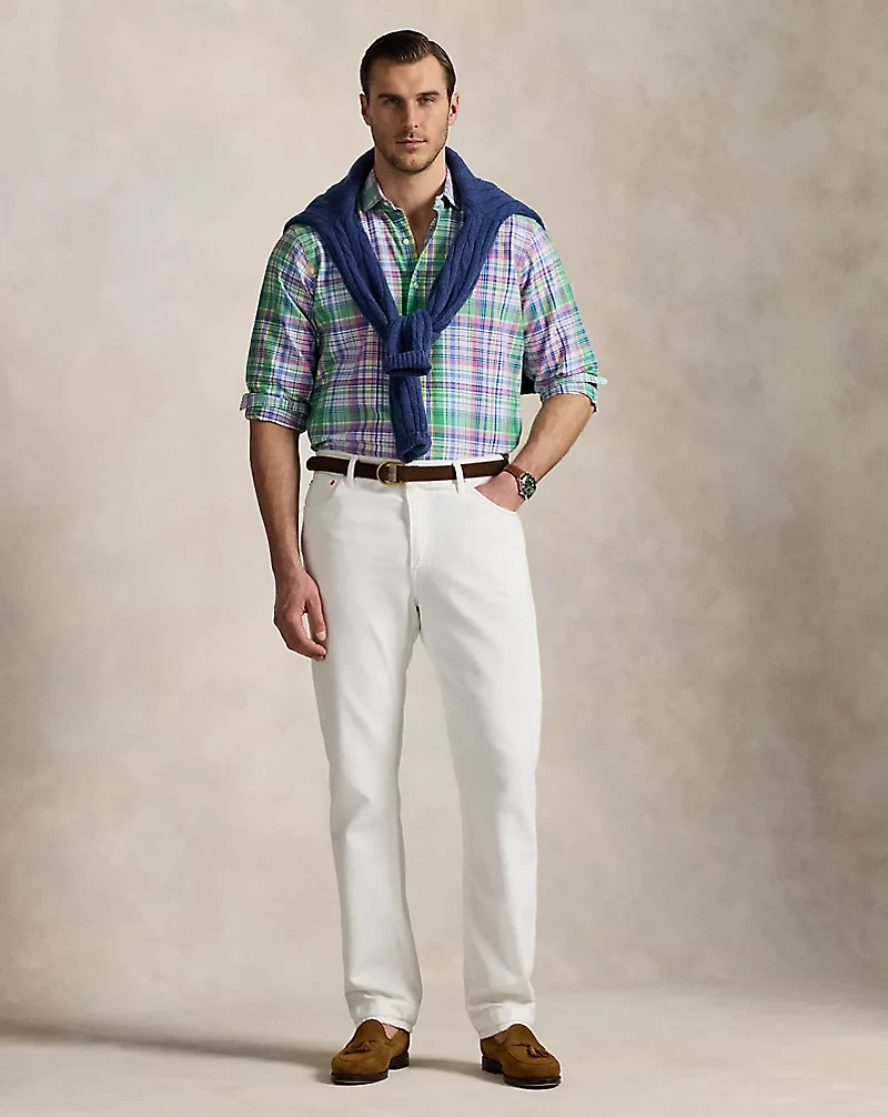 Plaid Oxford Shirt