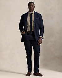 Plaid Stretch Poplin Shirt