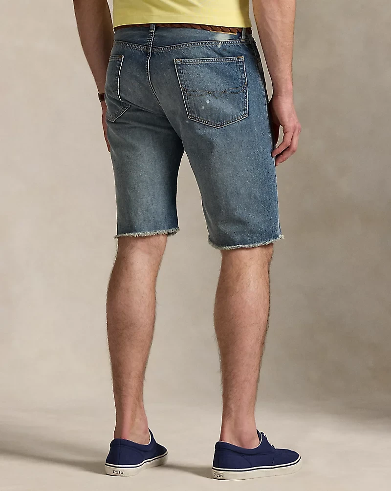 Hampton Relaxed Straight Denim Short