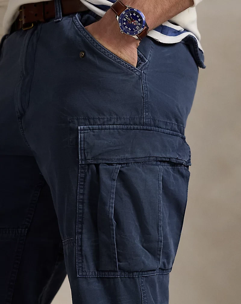 Classic Fit Canvas Cargo Pant