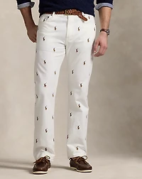 Hampton Relaxed Straight Polo Pony Jean