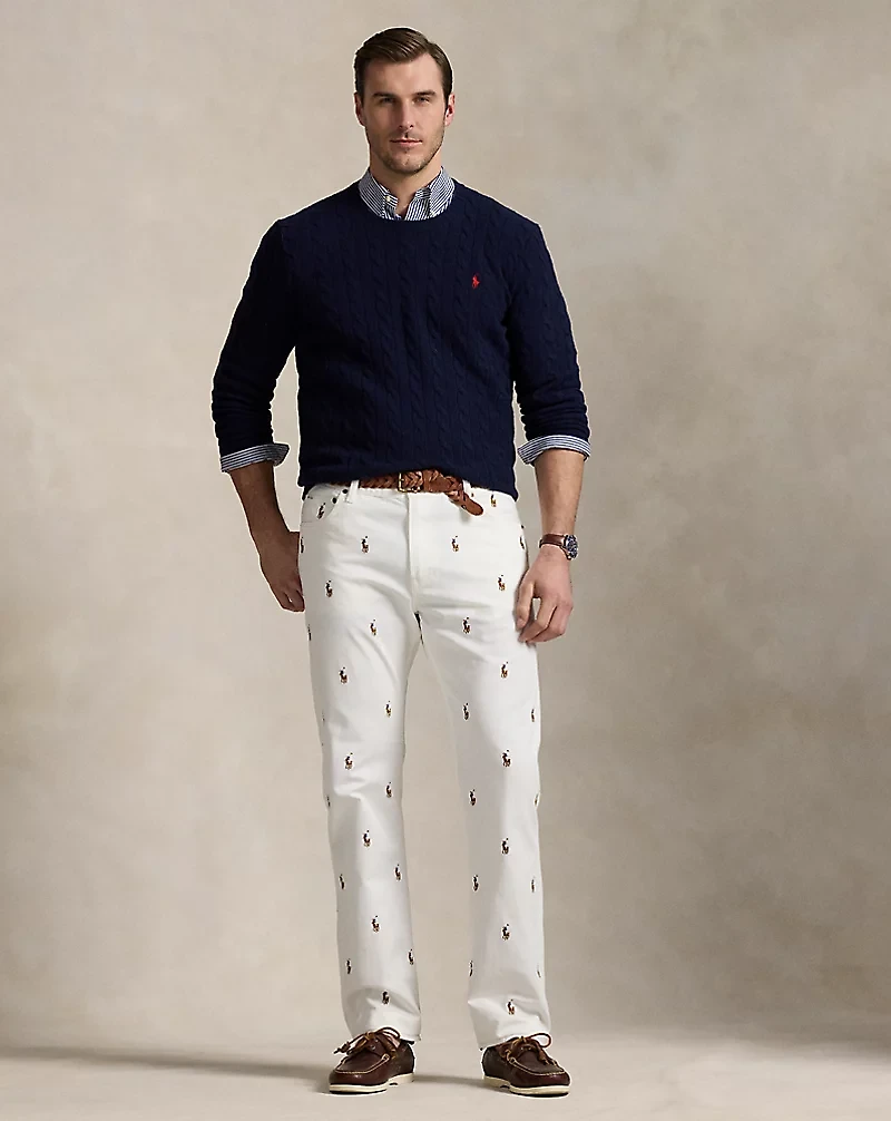 Hampton Relaxed Straight Polo Pony Jean