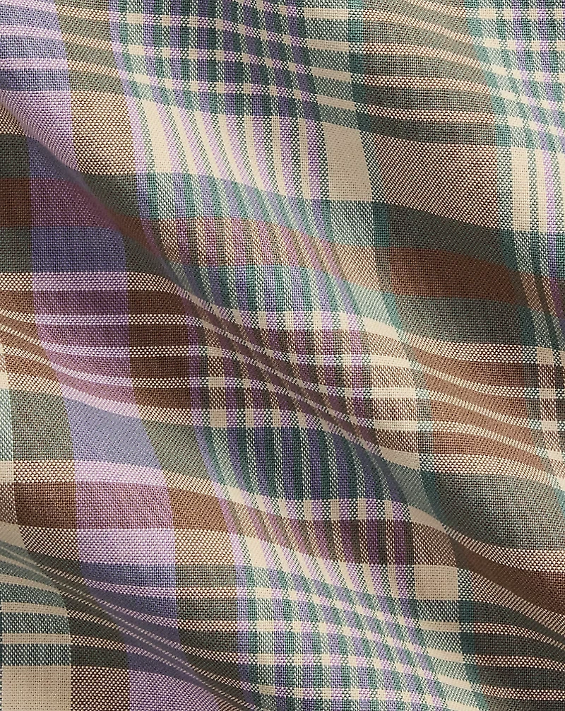 Plaid Oxford Camp Shirt