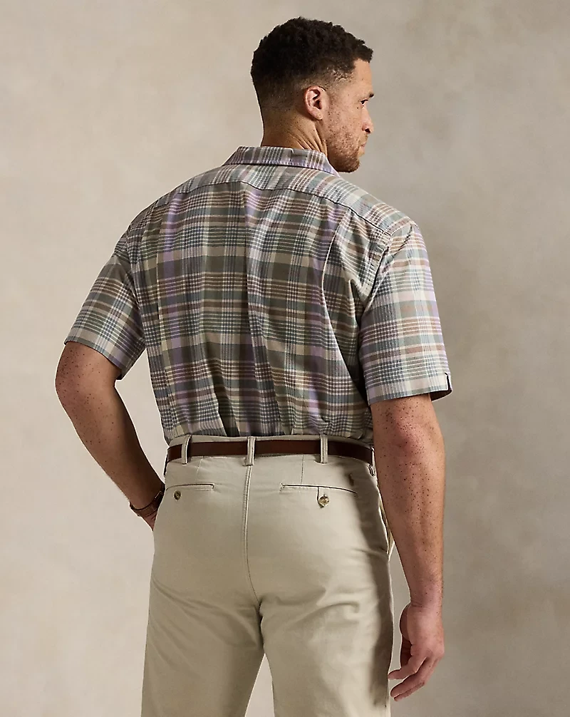 Plaid Oxford Camp Shirt